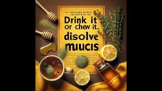 Drink It or Chew It   Dissolve Mucus  Your Sinus, Chest & Lungs Will Love You