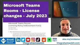 Microsoft Teams Room Licensing Changes July 2023