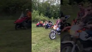 Backyard drag race—KNARLY CRASH