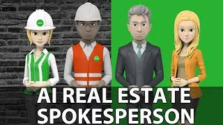 Fiverr AI Real Estate Spokesperson Real Estate Avatar