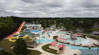 Drone footage: Splash in the Boro - Temporarily Closed Water Park (Statesboro, GA)