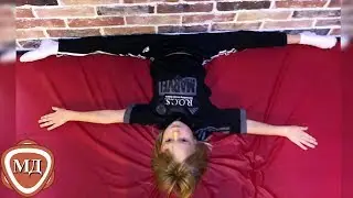 САША ПЛЮЩЕНКО: Танец в халате и в тапках! Новые видео и фото сына Евгения Плющенко!