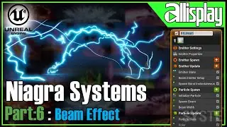 N6: Beam Effect Niagara | UE4 Niagara System For Beginners | AIP