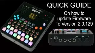 How to update your Sonicware SmplTrek to firmware 2.0 Quick Tutorial