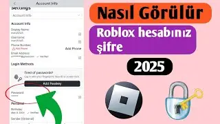 Roblox şifrenizi nasıl kurtarırsınız (2025)। Roblox şifrenizi sıfırlayın। roblox'ta şifreyi (2025)