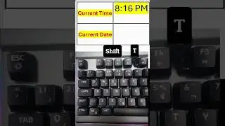 shortcut key for current date and time MS word| auto date & time ms word |