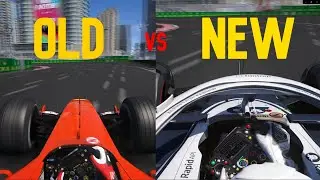 Michael Schumacher's F2004 vs Alpha Tauri AT03 | Assetto Corsa (Explaining the difference)