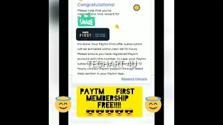 How To Get Paytm First Membership Free!!! | Vivo Official|