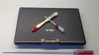 Как почистить от пыли ноутбук Asus f9