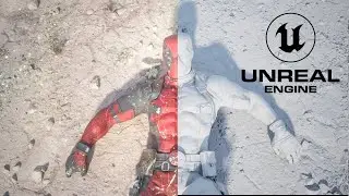 Deadpool & Wolverine Teaser | CGI Breakdown | Making in UE 5.3@UnrealEngine @marvel @marvelin