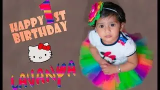Lavanya's 1st Birthday Party - Slideshow Presentation