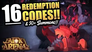 16 Redemption Codes!! (50+Summons) - AFK Arena