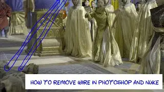 How to remove wire in Photoshop and Nuke || sequence paint in Photoshop [HINDI]