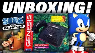 Sega Genesis 👾Unboxing 📦& 🎮 Gameplay!
