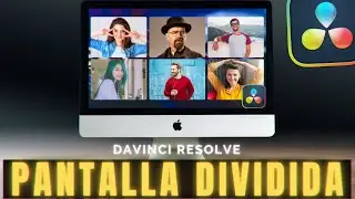 PANTALLA DIVIDIDA en Davinci Resolve | Tutorial