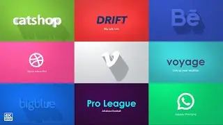Simple 3D Logo | AE Template
