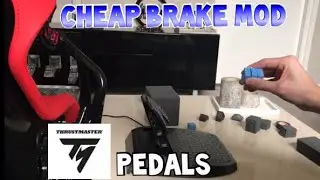 Cheap brake mod part 2 Thrustmaster T3PA / T300 / T150 pedals