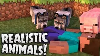 MINECRAFT 1.7.10-HUNGRY ANIMALS MOD