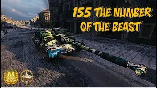 World Of Tanks AMX FOCH 155 7.5K Damage 1 Kill