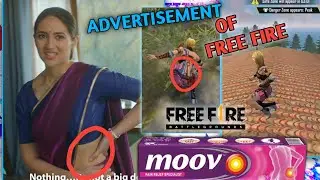 MOOV CREAM OF FREE FIRE ADVERTISEMENT || SM11