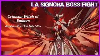 La Signora Boss Fight - Genshin Impact