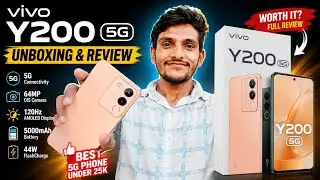 Vivo Y200 5G Unboxing , Price , First Impression, Review, Camera | Vivo Y200 5g | Vivo y200 unboxing