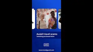 Avoid travel scams: switching purchased items