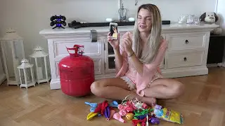 Flying phone prank