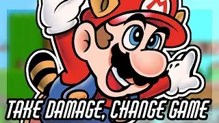 Super Mario All-Stars But if I take Damage I Change the game!