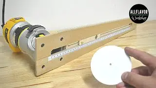Router Circle Cutting Jig | Adjustable Circle Cutting Jig for Trim Router