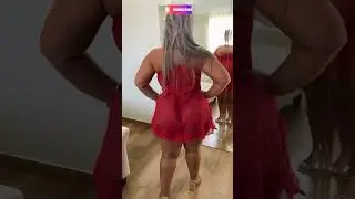 CURVY Plus Size Model ROCKS Lingerie Look!