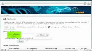 cpanel x3 subdomain