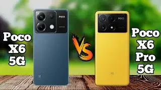 Poco X6 5G Vs Poco X6 Pro 5G Smartphone | Xiaomi