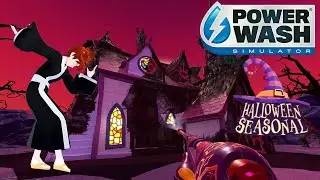 Spoopy mess BE GONE | PowerWash Simulator Halloween Seasonal