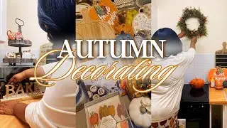 COSY AUTUMN KITCHEN & CROCKPOT RECIPE 🍂  DECORATE WITH ME FOR AUTUMN