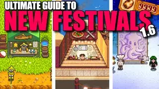 The Ultimate Stardew Valley 1.6 Festival Guide: Everything You Need To Know!