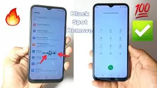 How to fix Black spot Phone Screen | Remove Display Black Spot Full Detail