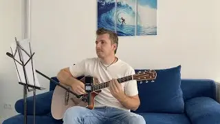 Jack Johnson - Upside Down (acoustic cover by Andrey Mells)