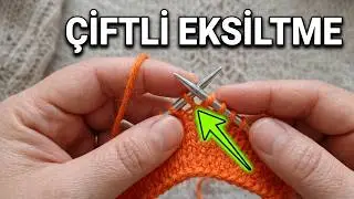 How to Make a Double Decrease in Knitting ✅ How to Knit for Beginners: Step by Step Tutorial
