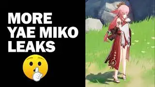 MORE YAE MIKO LEAKS - GENSHIN IMPACT