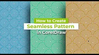 How To Create Seamless Pattern Background In CorelDraw | CorelDraw Tips | CorelDrawDesign