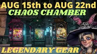 Tiny Tina's Wonderlands - August 15, 2024 - Chaos Chamber Gear This Week