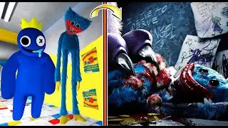 😱Huggy Wuggy and Blue Discover Trailer Poppy Playtime Episode 3 Deep Sleep! The BYN Show!