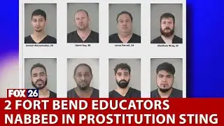 Principal and Teacher among 16 arrested in Fort Bend prostitution sting