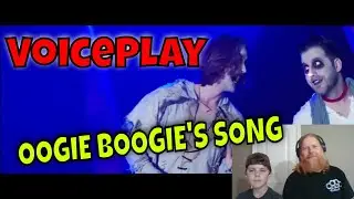 New Reaction to OOGIE BOOGIE'S SONG | The Nightmare Before Christmas | VoicePlay