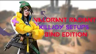 DESTROY Enemies with THIS KJ Setup! ┃Valorant Killjoy Setups