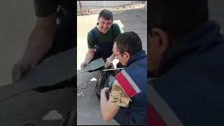 уборка территории на работе! Ну и пожарили мясо.