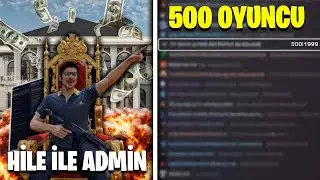 I trolled everyone on a FiveM server with 500 players by using cheats and impersonating an admin ...
