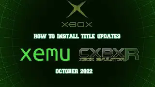 Installing Title Updates on Xemu  Original Xbox Emulator, Tutorial 2022