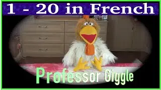 1 - 20 in French | Big numbers in French | Count in French with Jingle Jeff